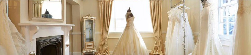 Curtains for Joann at 'Miss' Bridal Gowns of Hungerford